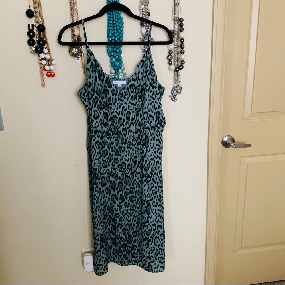 ❌SOLD❌ NWT Socialite Animal Print Dress ❌SOLD❌